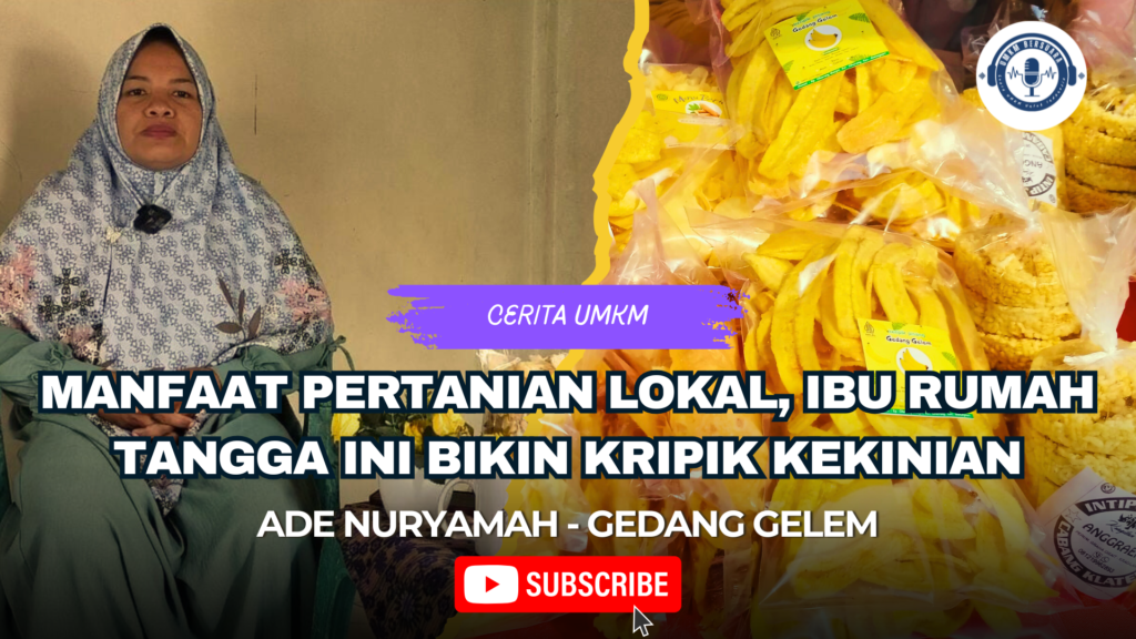 Kripik Pisang dari Ciherang via Youtube UMKM Bersuara